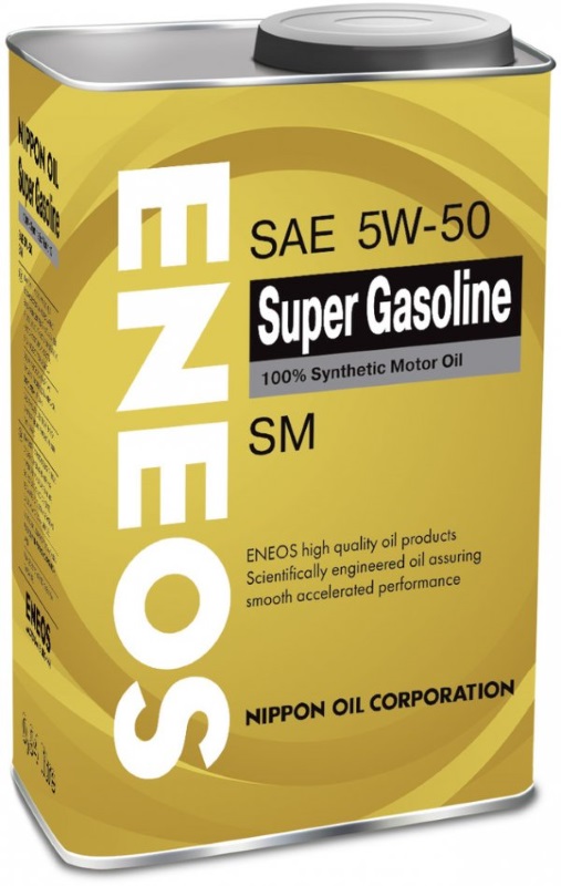 Масло моторное Eneos Super Gasoline 5W-50 SM 0,94л синт