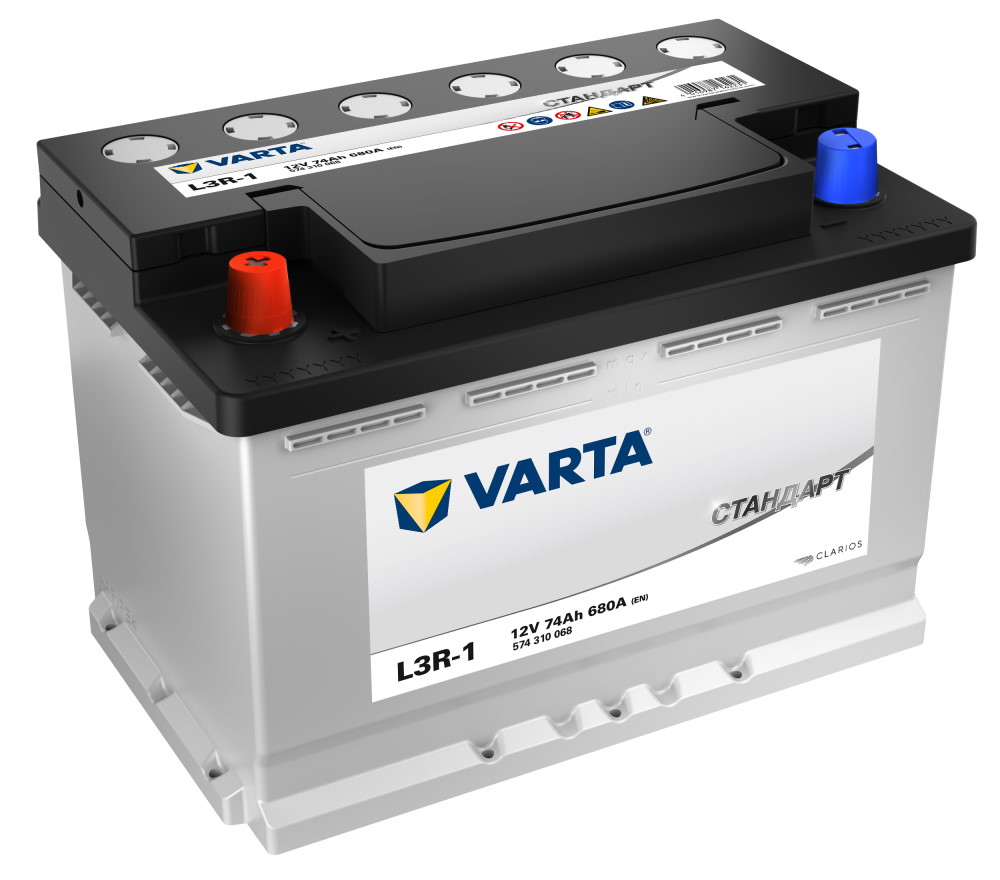 Аккумулятор VST 74 п.п. Стандарт 574 310 068 (Varta)