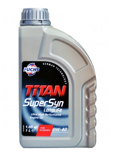 Масло моторное Titan Supersyn Longlife 0W-40 1л