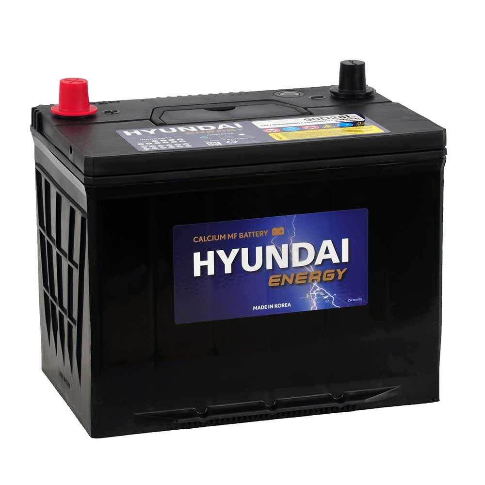 Аккумулятор Hyundai 75 о.п. 80D26L (борт)