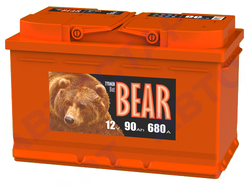 Аккумулятор Tyumen BatBEAR 6СТ- 90 LA (рыжий)