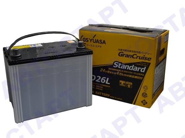 Аккумулятор GS YUASA GranCruise Standard 68 о.п. 80D26L (85D26L)