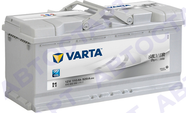 Аккумулятор Varta 110 о.п. Silver Dynamic 610 402 092  //  УЦЕНКА