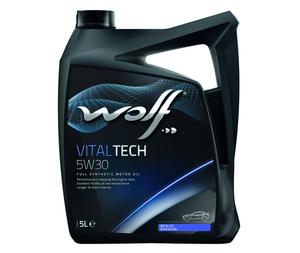 Масло моторное WOLF VitalTech 5W-30 5л синтетика