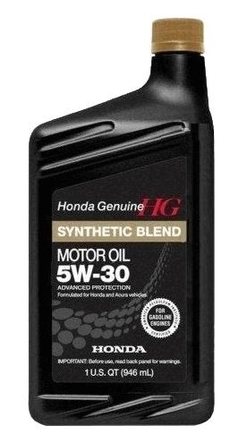 Масло моторное Honda 5W-30 SN Synthetic Blend 0,946л полусинт.