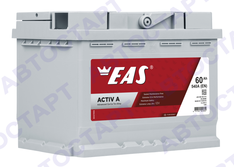 Аккумулятор EAS 60 о.п. ACTIV A