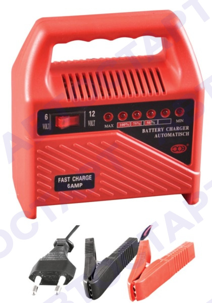 Устройство зарядное New Chance NC-PC6C (6/12V 6A) автомат