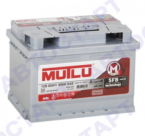 Аккумулятор Mutlu SFB 3 60 о.п. низкий