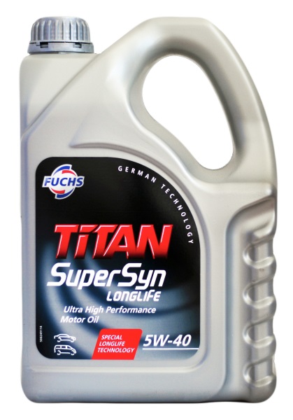 Масло моторное Titan Supersyn Longlife 0W-40 4л