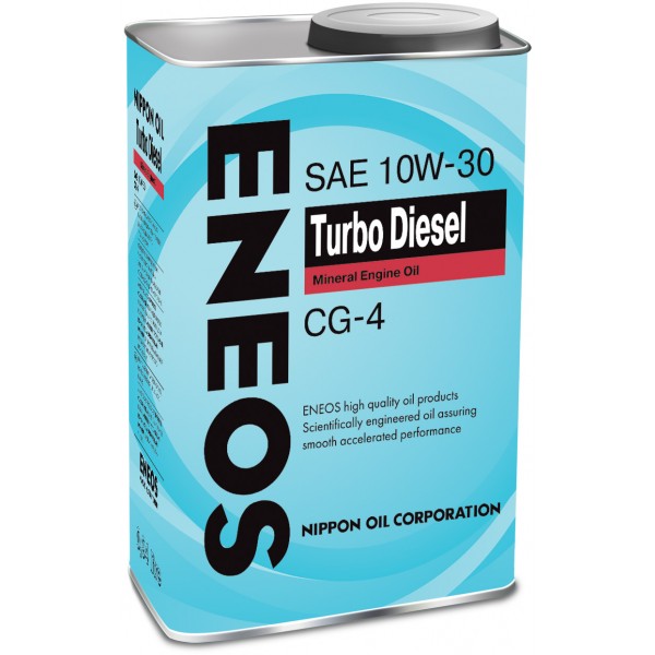 Масло моторное Eneos Turbo Diesel 10W-30 CG-4 0,94л минеральное