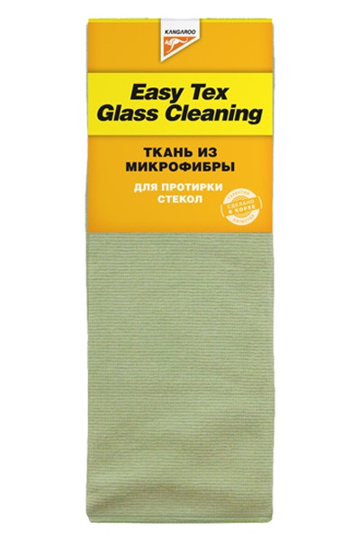 Ткань для протирки стекол KANGAROO Easy Tex Glass Cleaning