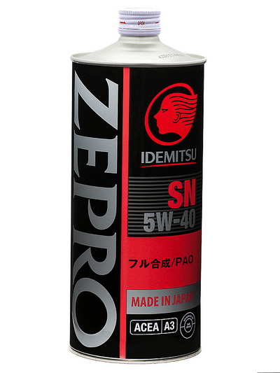 Масло моторное Idemitsu Zepro Racing 5W-40 SN 1л
