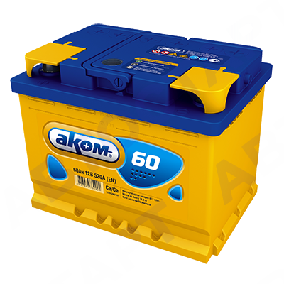 Аккумулятор АКОМ 6СТ-60 п.п.