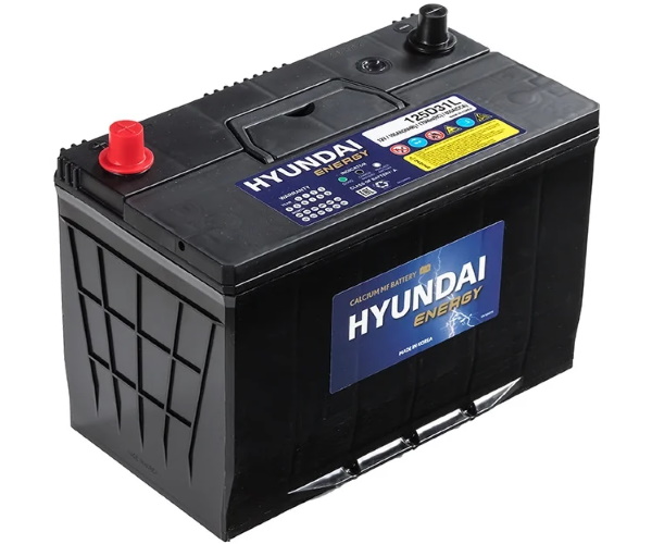 Аккумулятор Hyundai 100 о.п. 125D31L (борт)