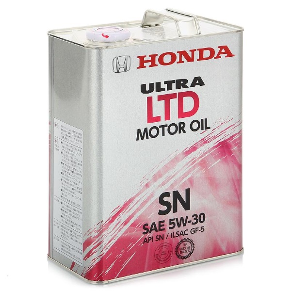Масло моторное Honda 5W-30 SN Ultra LTD 4л