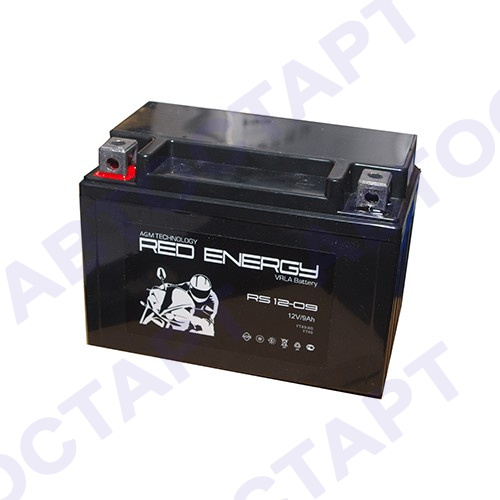 Аккумулятор Red Energy RS 12-09 (9Ач YTX9-BS)