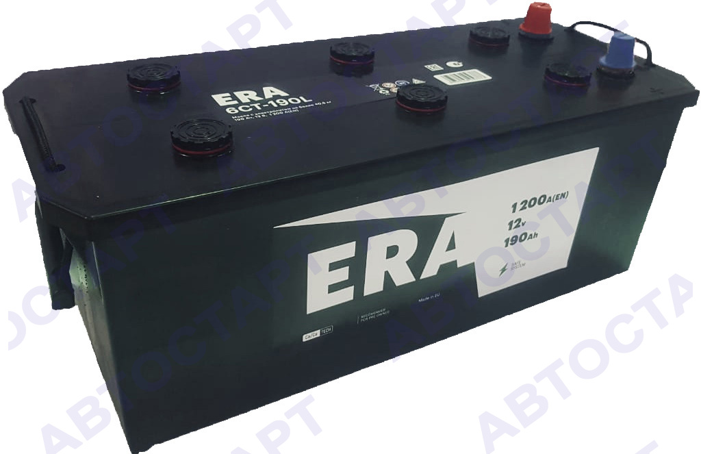Аккумулятор ERA 6СТ-190R (4) конус