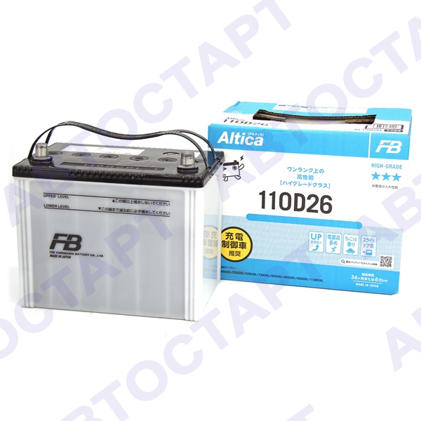 Аккумулятор FB Altica High-Grade 80 п.п. 110D26R