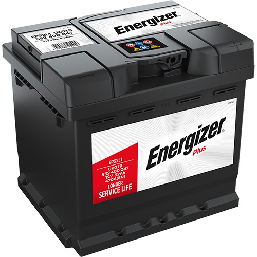 Аккумулятор Energizer 52 о.п. 552 400 047 Plus