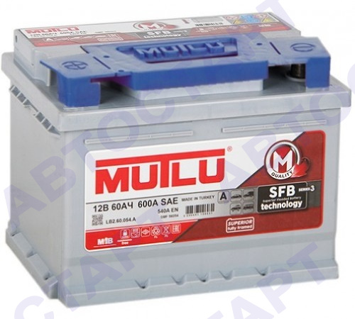 Аккумулятор Mutlu SFB 3 60 о.п.   (540А)