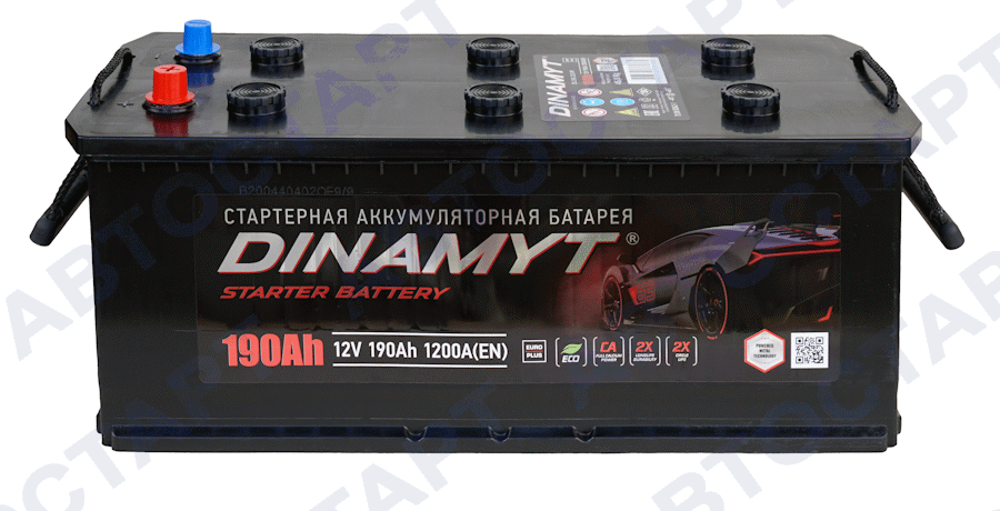 Аккумулятор Dinamyt 190 (4) росс. пол.