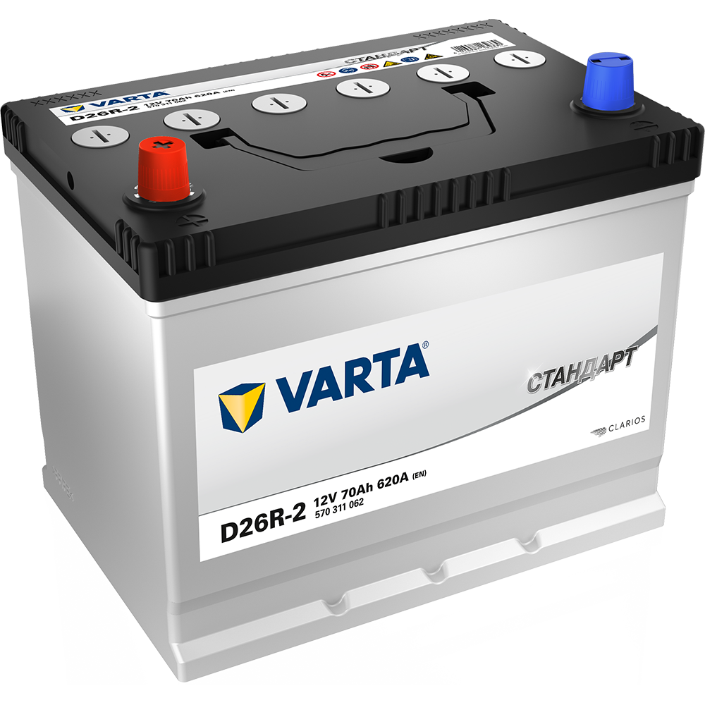 Аккумулятор Varta 70 п.п. (D26R asia борт) Стандарт 570 311 062