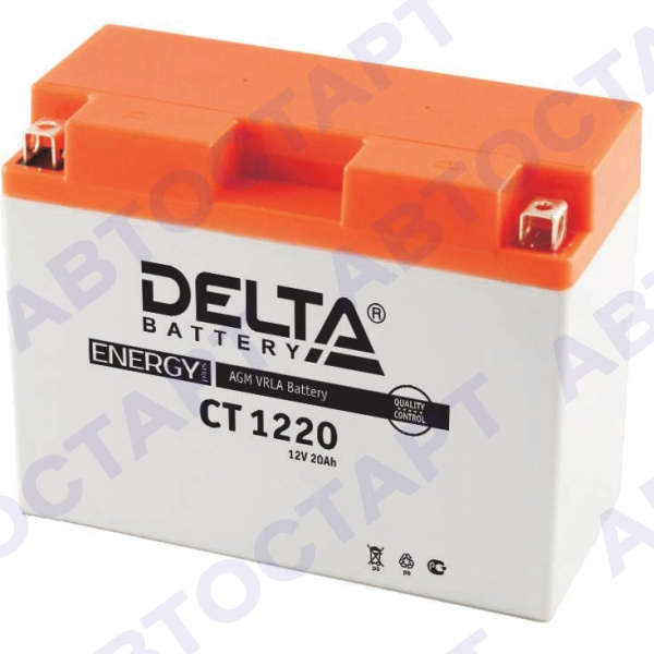 Аккумулятор Delta CT1220 (20 Ач о.п. Y50-N18L-A/-A2)