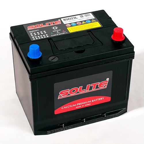 Аккумулятор Solite 70 о.п. 85D23L (B/H) с бортиком низкий