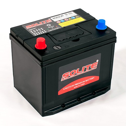 Аккумулятор Solite 70 п.п. 85D23R (B/H) с бортиком низкий