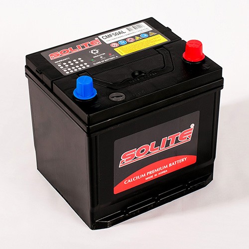 Аккумулятор Solite 50 о.п. CMF50AL с бортиком (D20L)