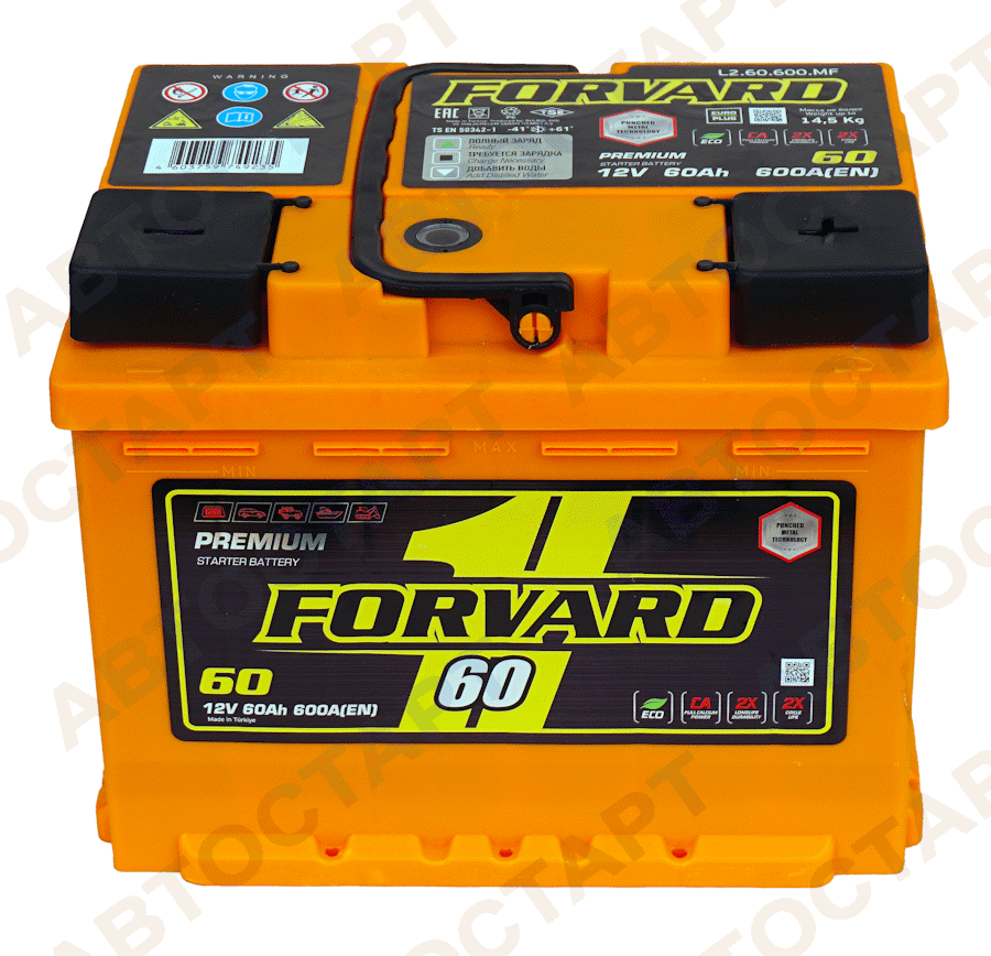 Аккумулятор Forvard 60 п.п.