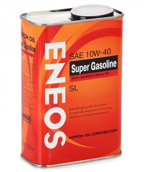 Масло моторное Eneos Super Gasoline 10W-40 SL 1л полусинт